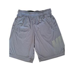 Nike Mens Gray Shorts Logo Sz M